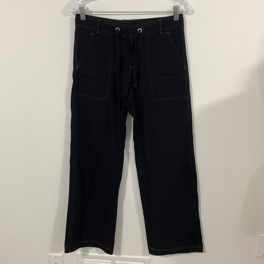 Lucy drawstring wide leg pants Size XS big pockets very good condition